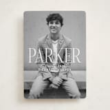 "In the Center" - Graduation Announcements in Cloud by Susan Brown - Front