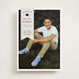 "grad ribbon" - Graduation Announcements in Taupe by Sarah Curry - Front
