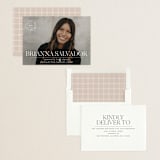 "Modern Crest" - Graduation Announcements in Clouds by Owl and Toad - Assembled