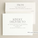 "Modern Crest" - Graduation Announcements in Clouds by Owl and Toad - FREE Recipient Addressing