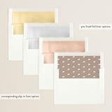 "Pillar" - Graduation Announcements in Snow by Owl and Toad - Envelope Liner Options
