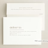 "morgan" - Graduation Announcements in Ivory by Ellen Schlegelmilch - FREE Recipient Addressing