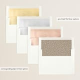 "Placement" - Graduation Announcements in Paper by Michelle Taylor - Envelope Liner Options
