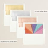 "candy rainbow" - Graduation Announcements in Petal by Carrie Moradi - Envelope Liner Options