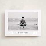 "Collegiate" - Graduation Announcements in Onyx by Benita Crandall - Front