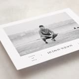 "Collegiate" - Graduation Announcements in Onyx by Benita Crandall - Detail