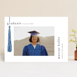 "Tassled" - Graduation Announcements in Cobalt by Ashlee Townsend - Front