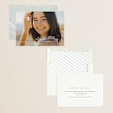 "graceful" - Graduation Announcements in Cotton by Emily Sabol Goss - Assembled