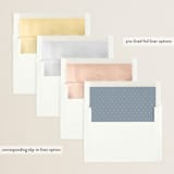 "Diary" - Graduation Announcements in Porcelain by Sara Hicks Malone - Envelope Liner Options