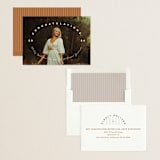 "Circlet" - Graduation Announcements in Powder by Ellis - Assembled