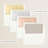 "Circlet" - Graduation Announcements in Powder by Ellis - Envelope Liner Options