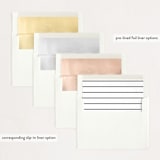 "portrait script" - Graduation Announcements in Onyx by Sarah Curry - Envelope Liner Options