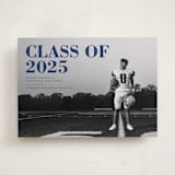 "Bold Headline" - Graduation Announcements in Midnight by Emily Sabol Goss - Front