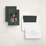 "Numbered" - Graduation Announcements in Ivy by Kelly Schmidt - Assembled