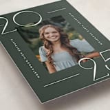 "Numbered" - Graduation Announcements in Ivy by Kelly Schmidt - Detail