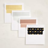 "Academy" - Graduation Announcements in Pearl by Jennifer Postorino - Envelope Liner Options