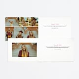 "Grids" - Graduation Announcements in Blush by Lauren Chism - Interior Options