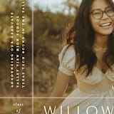 "Grids" - Graduation Announcements in Blush by Lauren Chism - Detail