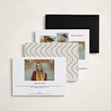 "Celebra" - Graduation Announcements in Nero by Pati Cascino - Back of Card Options