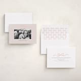 "Ribbon Frame" - Graduation Announcements in Blush by Itsy Belle Studio - Assembled