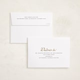 "vintage script" - Graduation Announcements in Golden by Maja Cunningham - FREE Recipient Addressing