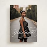 "Sol" - Graduation Announcements in Classic by letterfix - Front