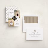 "Sweet Grad Cap" - Graduation Announcements in Noir by Paper Raven Co. - Assembled