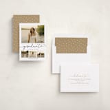 "graduation gallery" - Graduation Announcements in Snow by Sarah Curry - Assembled
