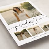 "graduation gallery" - Graduation Announcements in Snow by Sarah Curry - Detail
