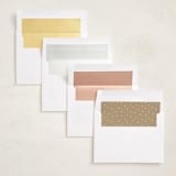 "graduation gallery" - Graduation Announcements in Snow by Sarah Curry - Envelope Liner Options