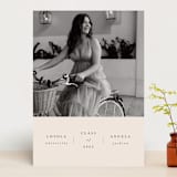 "simplicty" - Graduation Announcements in Champagne by Lori Wemple - Front
