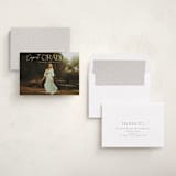 "fortified" - Graduation Announcements in Snow by Sarah Curry - Assembled