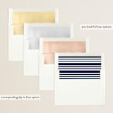 "Upward" - Graduation Announcements in Alabaster by Erica Krystek - Envelope Liner Options