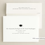 "Classy Stack" - Graduation Announcements in Limestone by Erica Krystek - FREE Recipient Addressing