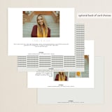 "newspaper" - Graduation Announcements in Newsprint by Kaydi Bishop - Back of Card Options