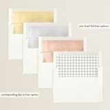 "Next Adventure" - Graduation Announcements in Snow by Yaling Hou Suzuki - Envelope Liner Options