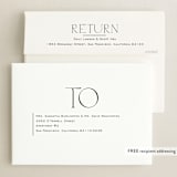 "Corner Year" - Graduation Announcements in Snow by Jackie Crawford - FREE Recipient Addressing