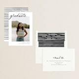 "Alignment" - Graduation Announcements in Onyx by Ashley DeMeyere - Assembled