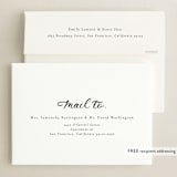 "Alignment" - Graduation Announcements in Onyx by Ashley DeMeyere - FREE Recipient Addressing