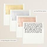 "swirl" - Graduation Announcements in Ash by Kelly Watkins - Envelope Liner Options