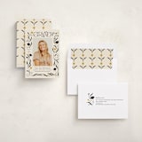 "Grad Florals" - Graduation Announcements in Cream by Morgan Ramberg - Assembled
