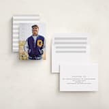 "Strength" - Graduation Announcements in Snow by Sarah Curry - Assembled