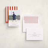 "Simply Stated" - Graduation Announcements in Tangerine by Alethea and Ruth - Assembled