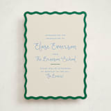 "Augusta" - Graduation Announcements in Tide by Megan Davis - Front
