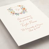 "wildflowers crest" - Graduation Announcements in Hoos by Cass Loh - Detail