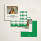 "Be There or Be Square" - Graduation Announcements in Mustang by Cleghorn Creative - Back of Card Options