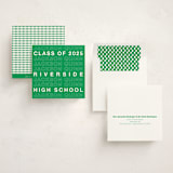 "Be There or Be Square" - Graduation Announcements in Mustang by Cleghorn Creative - Assembled