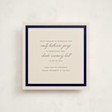 "Montauk" - Graduation Announcements in Navy by Megan Davis - Front