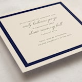 "Montauk" - Graduation Announcements in Navy by Megan Davis - Detail