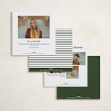 "square" - Graduation Announcements in Spruce by JoAnn Jinks - Back of Card Options